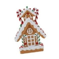 thumbnail image 5 of HILABEE Christmas Gingerbread House Village House for Holiday Fireplace Scene Layout Style B, 5 of 8