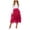 Hot Pink, variant on larppty Women's Tulle Skirt High Low Asymmetrical Midi Length Elastic Waist Layered Puffy Tutu Fairy Costume Formal（Dark Green， S）