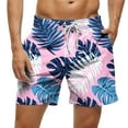 thumbnail image 2 of Miqool Big and Tall Mens Swim Trunks Quick Dry Board Shorts Hawaiian Swim Shorts Bathing Suit Beach Swimwear with Pockets, 2 of 6