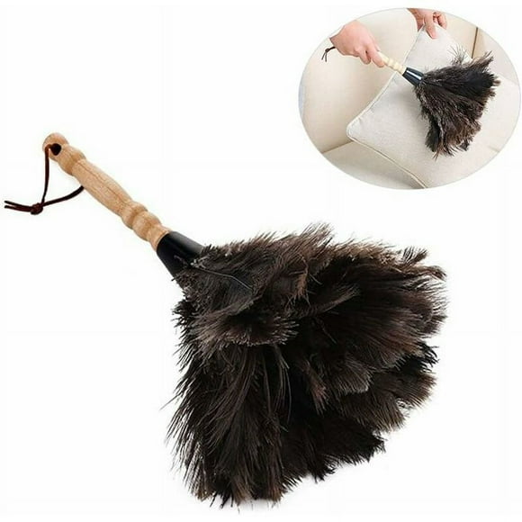 Ostrich Feather Duster Ostrich Feather Duster Natural Antistatic Ostrich Feather Duster