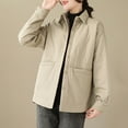 thumbnail image 5 of 100% Cotton Blouses For Women Plus Size Tops for Women Fall Sweatshirts for Women Funny Fall Sweaters for Women 2025 Ladies Fall Pullover Tops, 5 of 7