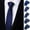 Dark Blue, variant on Xfvqtps Tie for Men Classic Neckties Navy Blue 3.15" for Formal Dress Business Stripes Polka Dot Checkered Dark Blue