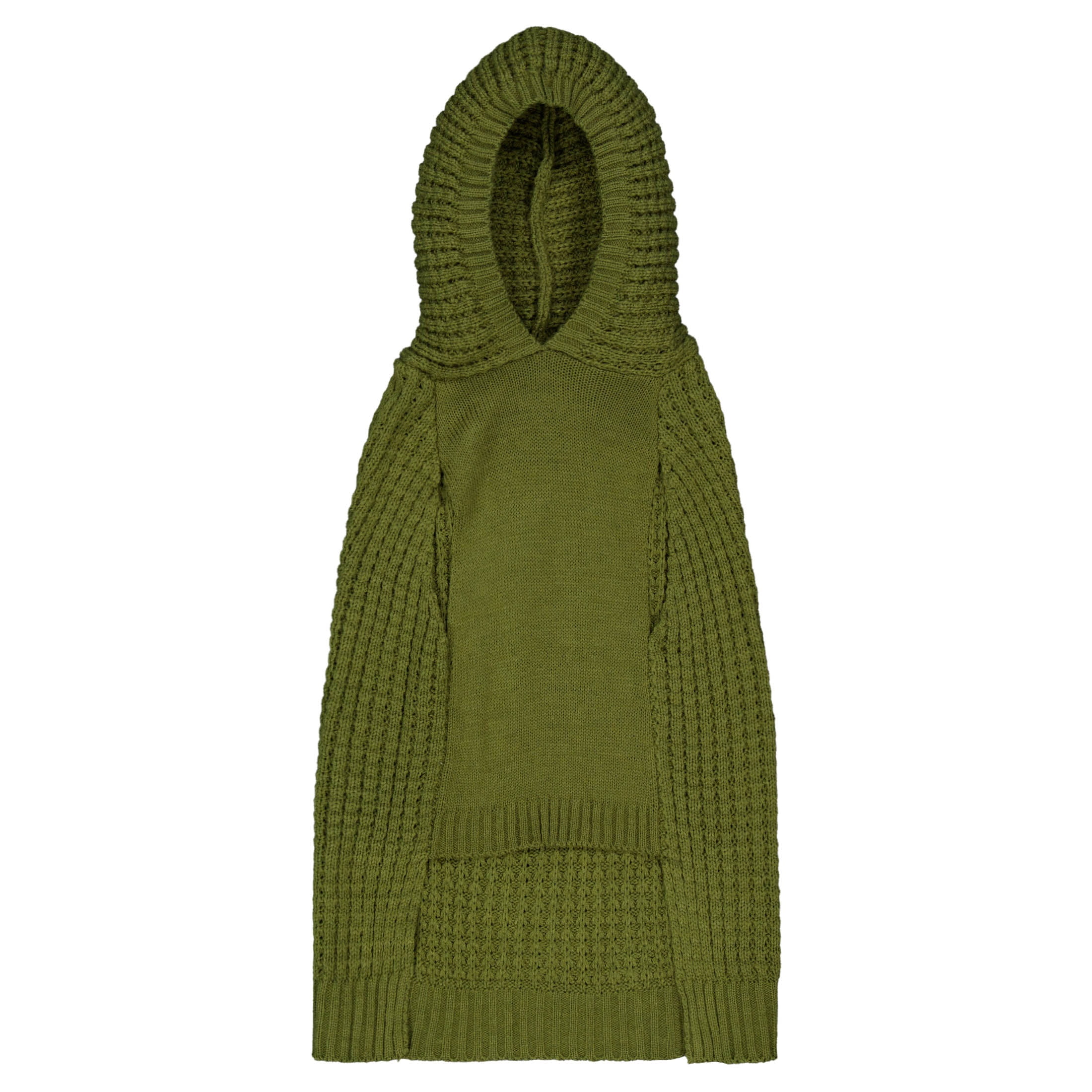 Vibrant Life Waffle Knit Sweater for Dogs, Green, M