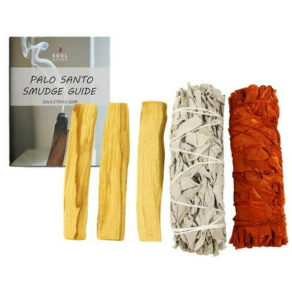 Blessings Smudging Kit Variety Pack Palo Santo Sticks from Peru for Smudging Meditation and Cleansing