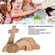 thumbnail image 3 of Decoración De Escena De Pascua, Decoración De Cruz De Tumba Tallada Fina Hecha A Mano Sin Rebabas, Crea Un Ambiente Para El Hogar, 3 of 7