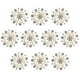 thumbnail image 4 of BRIGHTFUFU ULTNICE 10 botones de flores de perla sintética para manualidades (plateados), 4 of 7
