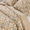 thumbnail image 2 of Floral Quilt Set - Lightweight, Soft, All-Season - 2-Piece Reversible Spring Bedding Set (Twin / Twin XL, Golden Meadow), 2 of 6