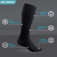thumbnail image 2 of Calcetines de compresión UUSOCKS 20-30 mmHg para mujeres y hombres (3 pares), 2 of 5