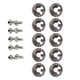 thumbnail image 1 of Kenally Juego surtido de arandelas y tornillos para coche de 10 piezas, Kit de arandela decorativa para pernos de vehículo, repuestos para automóviles Accesorios para motos Gris Kenally VI018653-08, 1 of 6