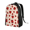 thumbnail image 2 of Rocae Red Ladybug print Computer bag with separate compartment, suitable for 15 inch laptop backpack, gift for men and women, 2 of 8