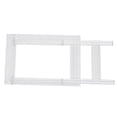 thumbnail image 3 of Clear Acrylic Folding Table Bedrooms Snack Tray Sofa Coffee Tea Side & End Table, 3 of 11