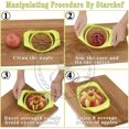 thumbnail image 4 of Apple slicer (8 slices, green), 4 of 5