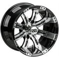 thumbnail image 2 of LSI Casino 12" Machined Golf Wheels 23x9.5-12 Fusion ST Tires Yamaha, 2 of 4