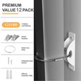 thumbnail image 5 of Anclajes para muebles PENGJJMXG paquete de 12 Correa para asegurar muebles 420 libras, 5 of 5