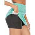 thumbnail image 2 of SAYFUT Women's Athletic Tennis Skirts Lightweight Active Skirts with Shorts Pocketed Running Tennis Golf Workout Sports Skorts Skirts, 2 of 7
