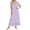 Purple, variant on Hauaitttt Women Solid Color Lace Splice Short Sleeve Nightgown Cute Comfortable Sleepwear Home Dress Women Nightshirt Short Nightgown Sleepwear Summer Womens Soft Nightgowns Summer Sleep Gowns