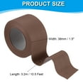 thumbnail image 2 of Uxcell Caulk Tape, Self Adhesive Sealing Tapes Waterproof Toilet Tub Caulk Sealant Strip Sealing Trim Brown 1.5" x 10.5 Ft, 2 of 7