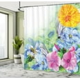 thumbnail image 5 of Ambesonne Floral Shower Curtain, Spring Blossom, 69"Wx75"L, Multicolor, 5 of 5