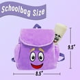 Dora Explorer Plush Backpack, 9.5 Inches School Book Bag with Map for Kids (13 years old