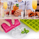 thumbnail image 2 of Máquina para hacer hielo, bandeja de silicona para cubitos de hielo, flexible, fácil de liberar, de grado alimenticio, no tóxica, sin BPA, moldes reutilizables para cubitos de hielo para cócteles y, 2 of 8