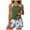 Army Green14, variant on Womens Tankini Swimsuits with Boy Shorts Tummy Control Plus Size Modest Flounce Vintage Tank Top Two Piece Bathing Suits (Black, 5XL)