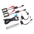 thumbnail image 3 of Kit de bombillas de xenón HID DC12V 55W Paquete de conversión de bombillas de xenón de haz alto y bajo superbrillante de 5500 lm para faros delanteros de automóvil con interfaz 9007 8000K, 3 of 5