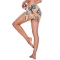 thumbnail image 2 of Beach Mini Dress Cute Cartoon Space Dinosaur Swimsuit Coverup for Women Swimwear Cover Ups Short Triangle Beach Skirt M, 2 of 8