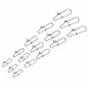 thumbnail image 5 of Aparejos de enlace de pesca 200 Uds/conector de clavija a presión para carpa mar ANGGREK Otros, 5 of 8