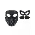 thumbnail image 5 of Máscara Táctica De Airsoft Para Halloween Negra 19*18 cm, 5 of 5