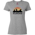 thumbnail image 3 of Inktastic Atlanta Georgia Skyline Vintage Women's T-Shirt, 3 of 5