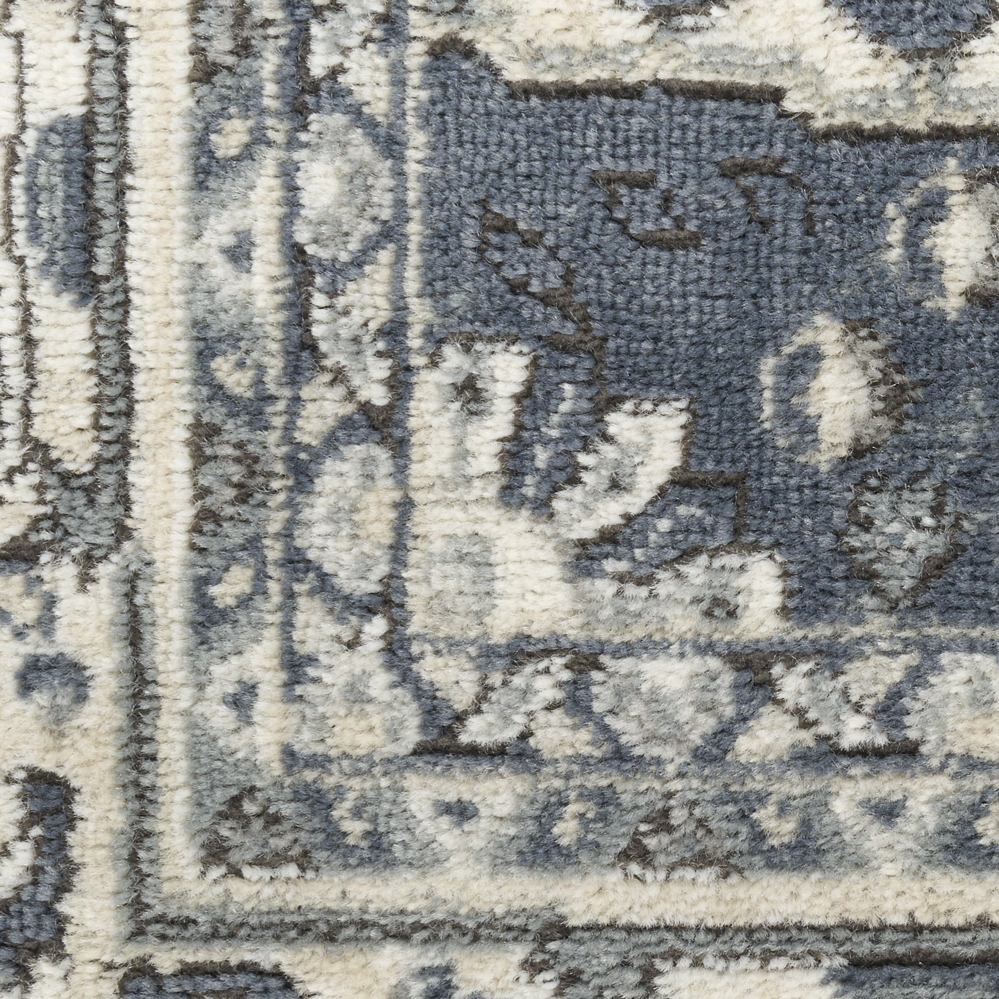 Nourison Concerto 7'10" x 9'10" Navy Ivory Indoor Rug