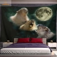 thumbnail image 3 of Capybara Club pintura de pared divertida, tapiz de Humor Capybara, tamaño grande, tapices, sala de estar, decoración del hogar, 3 of 4