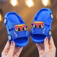 thumbnail image 6 of hengsof Boys' Fashion Cartoon Car Light Up Slippers Non Slip Soft Sole Comfortable Slippers Casual Beach Pool Shoes, 6 of 6