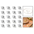 thumbnail image 1 of 20/40 PCS Conector Convertidor de Imán BLESIY Clases de joyería 11.5x6mm Cierre de tón para Artesanías, 1 of 8