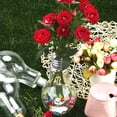 thumbnail image 2 of TIMIFIS Bottle Clear Light Bulb Shape Stand Flower Vase Hydroponic Container Bottle Kitchen Appliances, 2 of 4