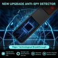 thumbnail image 4 of Prociv Hidden Camera Detectors, Anti Spy Detector, Bug Detectors, GPS Tracker Detector Device to Detect Listening Devices for Office, Hotel, Travel and Car Black, 4 of 10