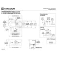 thumbnail image 5 of Kingston Brass VTDE512823C420 51-Inch Acrylic Oval Double Ended Freestanding Tub with Drain in Glossy White/Matte Black, 5 of 8
