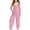 Pink, variant on GEWSEY Girls Jumpsuit Casual Sleeveless Spaghetti Strap Overalls Harem Long Pants Rompers With Pockets 11-12 Years Gray