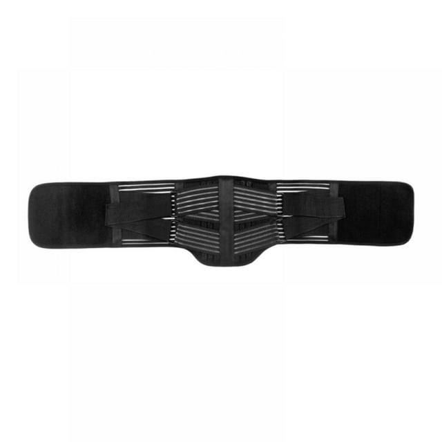 Waist Support Belt Care Neoprene Back Brace Double Compression Sports Pain Relief Black