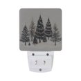 thumbnail image 5 of Yayeee LED Night Light for The Home Plug in With Light Sensors 2 Pack, Hand Drawn Christmas Trees, 5 of 6