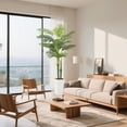 thumbnail image 3 of Yeshouse palmera artificial de 1,80 m con maceta blanca, planta tropical realista para interiores y exteriores, ideal para sala de estar, oficina, patio trasero o jardín, 3 of 7