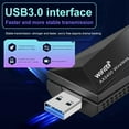 thumbnail image 3 of AX5400 WiFi 6E USB Adapter 5400Mbps Wireless WiFi Card 2.4G/5G/6GHz Tri-Band USB3. G513, 3 of 6