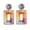 Multicolor, variant on Amrita Singh Paulette Woven Raffia Square Drop Earring