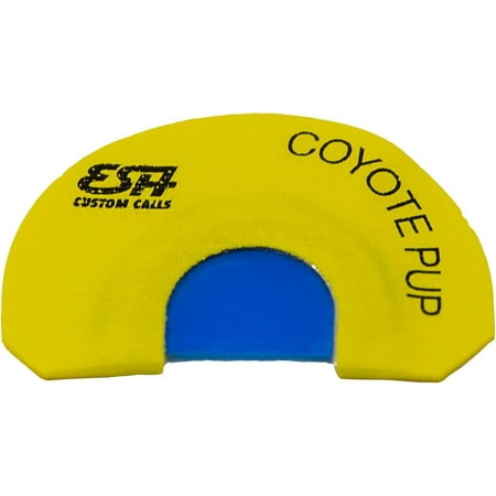 ESH Mouth Coyote Call for Hunting - Pup in Distress Coyote Caller - Double Reed Predator Calls for Hunting - Compact Diaphragm Mouth Calls