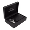 thumbnail image 5 of Set De Reloj Y Billetera Para Caballero Acero Caratula Negra, 5 of 5