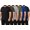 6 Pack Dark Colors, variant on BILLIONHATS Men’s Cotton T-Shirt 6 Pack, Big Tall Short Sleeve Lightweight Tees for Men, Packs of Bulk T-Shirts (5X-Large)
