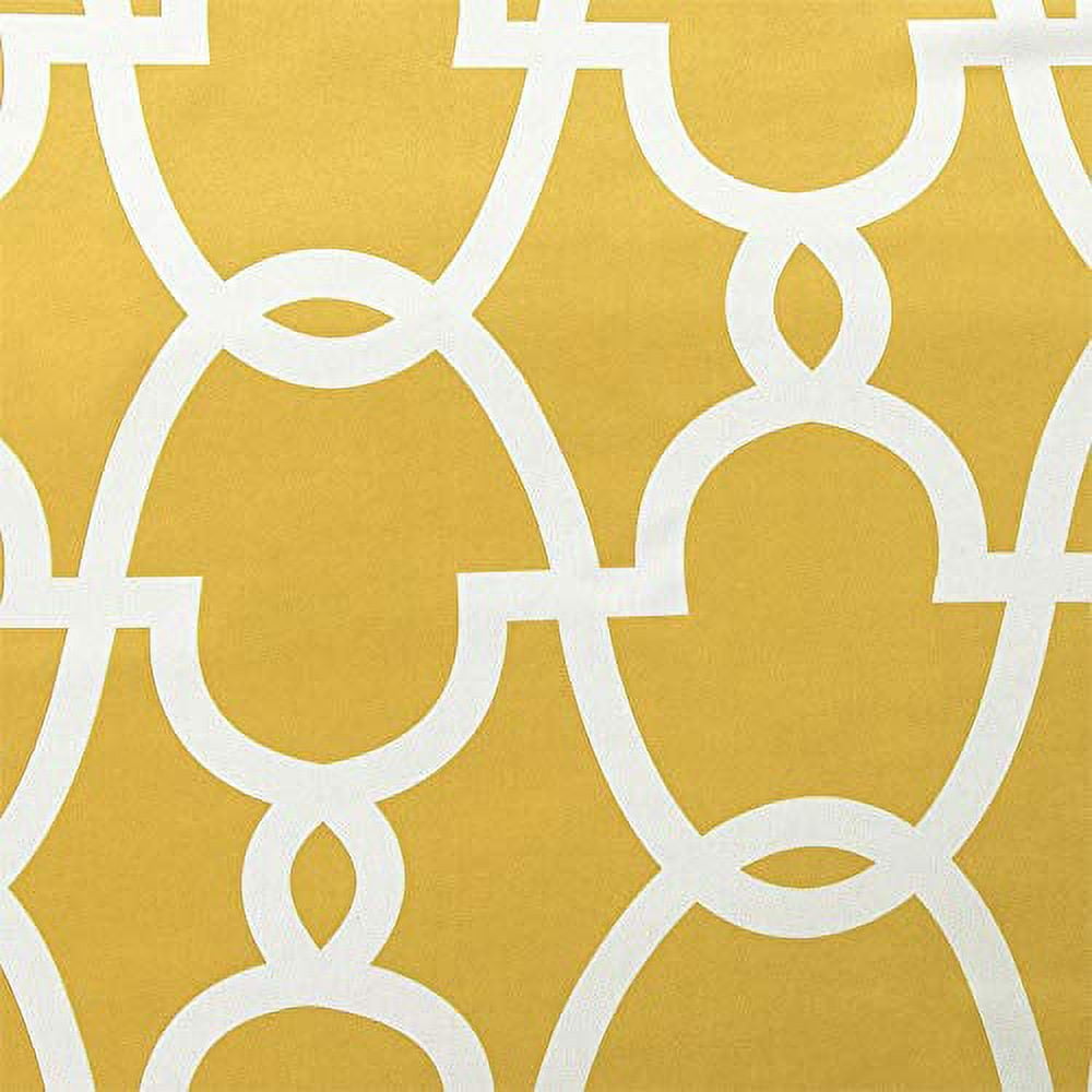 Exclusive Home Gates Sateen Room Darkening Blackout Thermal Grommet Top Curtain Panel Pair, 52"x84", Sundress Yellow