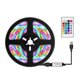 thumbnail image 1 of Matsuzay Tira de luces LED de control remoto de 2m, cinta Flexible cortable RGB, múltiples modos, luz LED RGB resistente al agua Iluminación navideña No. 4 Matsuzay HA027721-04, 1 of 6
