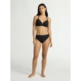thumbnail image 3 of Time and Tru Women's and Women's Plus V Wire Underwire Bikini Top, Sizes XS-2X, 3 of 6
