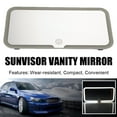 Dolpphoneven 3LED Car Sun Visor Vanity Mirror Rechargeable Makeup 2024